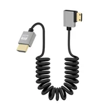 Riieyoca 90 Degree 4K Short Mini Hdtv Coiled Cable, Right Angle,. Fixed Price $20.91.