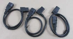 3X Tripp Lite P004-002-13LA Power Ext Cords Left-angle C13 To C14 Pdu Style 2FT. Fixed Price $14.99.