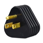 Elecstream Tech Rv Power Adapter, Nema 5-15P To 15M/30F-TRIANGLE, Black. Fixed Price $18.90.