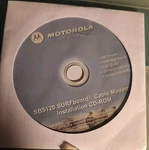 Motorola SB5120 Series Surfboard Cable Modem Installation Cd-rom Drivers. Fixed Price $9.00.