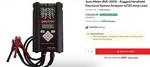 Auto Meter BVA-200S Hand Held Battery Electrical System Analyzer. Fixed Price $634.38.