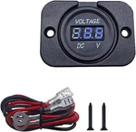 Bdzmc Car Battery Voltage Meter, Dc 12V 24V Waterproof Monitor, Led Digi. Fixed Price $9.22.