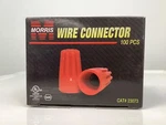 Morris Screw-on Connector For 1/2" Wires (12.5 Mm), Orange, 100-PACK. Fixed Price $12.99.
