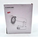 Magcubic Multimedia Projector W/hdmi Model: HY300PRO+ (white). Fixed Price $27.00.