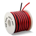 Milapeak 14 Gauge Silicone Wire Spool - 40 Feet, Ultra Flexible High Temp 200.... Fixed Price $28.68.