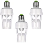 3 Pieces Motion Sensor Light Socket Smart Screw In Bulb Outlet Compatib.... Fixed Price $24.58.
