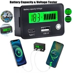 Battery Capacity Voltmeter Tester Lithium Voltage Tool Gauge Monitor. Fixed Price $13.97.