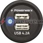 Powerwerx Panelusb-plus Mount Dual 4.2A Device Charger For 12/24V Sys. Fixed Price $36.11.
