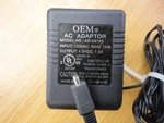 Oem Ac Adaptor Power Supply 4.5V 1.5A- Model AD-041A5. Fixed Price $7.00.