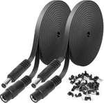 Uogw Pack Dc Power Extension Cable 10FT 2.1MM 5.5MM Compatible With Black. Fixed Price $19.99.