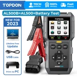 Topdon AL500B 2-IN-1 Electrical Battery Tester OBD2 Diagnostic Scanner Tool. Fixed Price $65.99.