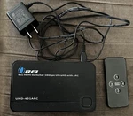 Orei 4K In Out Hdmi Switcher Connect Sound Bar With UHD-401-ARC. Fixed Price $29.95.