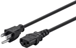 Monoprice Power Cord Nema 5-15P To Iec 60320 C13, 18AWG, 10A/1250W, 125V, 3-PR. Fixed Price $16.50.
