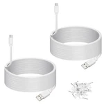 Yeaoi 2-PACK 30 Ft Cable For Wyze Duo Pan Outdoor Camera, Usb. Fixed Price $23.27.