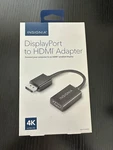 Insignia NS-PD94502 Displayport To Hdmi Adapter New Box Black. Fixed Price $15.00.