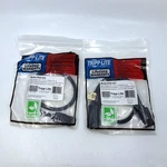 Two Tripp- Lite Power Extension Cords- C13-C14 100-250V 15A-2FT Model P005-002. Fixed Price $9.95.