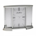Seth Thomas Silver Glass Carriage Table Clock. Fixed Price $82.51.