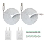 Power Extension Cable Charger For Wyze Cam V3/V4/OG/V3 Pro, Ft, White. Fixed Price $24.24.