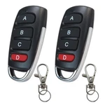 2PCS Universal Garage Door Remote 433MHZ Support For Light, Motor, Con.... Fixed Price $40.51.