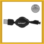 Audiopipe AIQRUMU3 Standard Usb To Micro Ft. Cable Retractable. Fixed Price $9.99.
