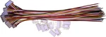 12 Sets Jst Xh 2.54MM Pin Female Single Connector With 300MM Wire 1007 26 Awg. Fixed Price $15.95.
