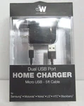 Just Wireless - Wall Charger Black 5' Micro Usb Cable. Fixed Price $9.99.