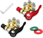2PCS Battery Terminal Connectors, 4 Way Quick Release Disconnect Copper. Fixed Price $11.35.