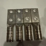 Lot Of 4- Ilsco (CLND-500-12-134) Mcm Copper Compression Lug Hole. Fixed Price $55.00.