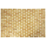 Megachef Bamboo Wood 16.25 X 24.5 Inch Rectangle Bathroom Mat. Fixed Price $77.28.