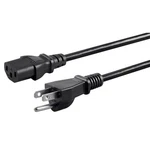 Monoprice 3-PRONG 4-FEET 18AWG Crafted Power Cord (black). Fixed Price $9.99.