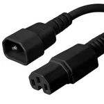 C14 To C15 Power Cord 15A/250V, 14/3 Awg, Iec 60320 IBX-4913. Fixed Price $11.12.