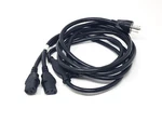 Volex Duo-cord Nema 5-15P To Dual 5-15R, 10' E62405SP 120V 13A. Fixed Price $24.99.
