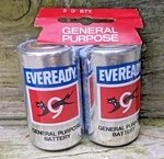 Vintage Nos Eveready "nine Lives" Cat 2 General Purpose Battery. Fixed Price $19.99.