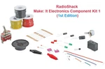Radioshack 1ST Ed Make: Electronics Component Kit 1- No Case/power/breadboard. Fixed Price $32.00.