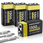 4PCS Volt Li-ion Usb Rechargeable Batteries 1300MAH Lithium Battery. Fixed Price $20.79.