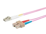 Monoprice Fiber Optic Cable - 2 Meter Purple OM4, Lc/st, Multi Mode Duplex,. Fixed Price $14.85.