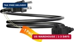 Pack 10FT Extension 3 Prong 16 Gauge Awg Heavy Duty Power Cord, Nema 5-15. Fixed Price $10.49.