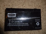 Hubbell 0120824 Lead Battery. Fixed Price $19.99.