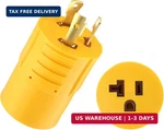 Kanayu Shore Power Nema L5-30P 5-15/20R Rv Generator Adapter For Marine Am. Fixed Price $21.85.