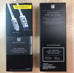 Platinum 3.3FT Type A-to-usb Charge/sync Cable Heavy Duty Braided. Fixed Price $8.05.