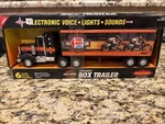 Vintage 1994 Buddy Kenworth Electronic Box Trailer Truck Harley Davidson #5657. Fixed Price $79.99.