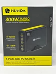 Hunda 300W Usb Charger Gan Charging Station Desktop 5 Ports Pd 100W Fast Power. Fixed Price $92.65.