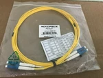 Monoprice Fiber Optic Cable - 2M Yellow, To Lc, 9/125, Single Mode, Duplex. Fixed Price $9.99.