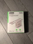 Belkin Boostcharge Dual Port Usb Wall Charger 24W + 5FT Mfi Apple Cable - Pink. Fixed Price $14.21.