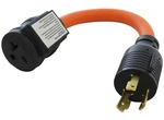 Ac Works L6-30P To 6-15/20R Adapter With 20A Breaker, 250V, 1FT. Fixed Price $36.99.