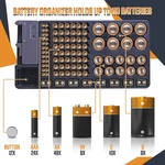 Battery Storage Organizer Holder With Tester - Caddy Rack Case Box. Fixed Price $26.73.
