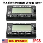 Rc Cellmeter Voltage Tester 7-DIGITAL Lipo Life Li-ion Nimh Battery Checker 2PCS. Fixed Price $18.86.