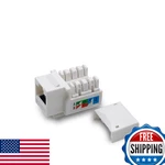 Verbex (10-PACK) CAT6 Keystone Jack Ul Listed Ethernet Wall. Fixed Price $15.59.