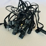 Lot Of 8 Stargazer 6FT 5-15P MALE/C13 Female 10A 125V Power Cord Cable E352372. Fixed Price $16.95.