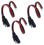 Sae Single Ended Extension Cable, 3 Pcs 14AWG Quick Disconnect Plug Cable.... Fixed Price $18.42.